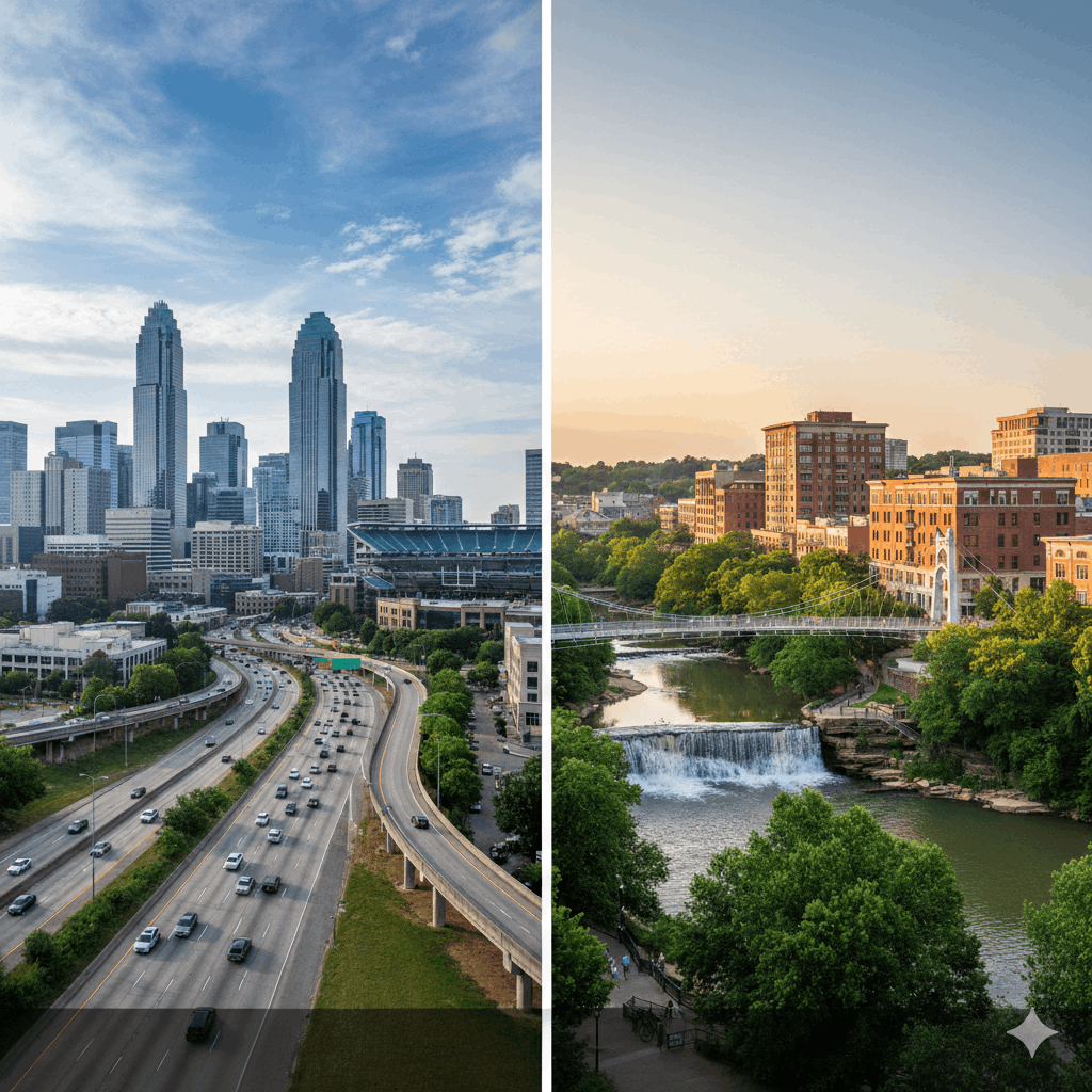 Moving from Charlotte to Greenville, SC: What to Actually Expect in 2026
