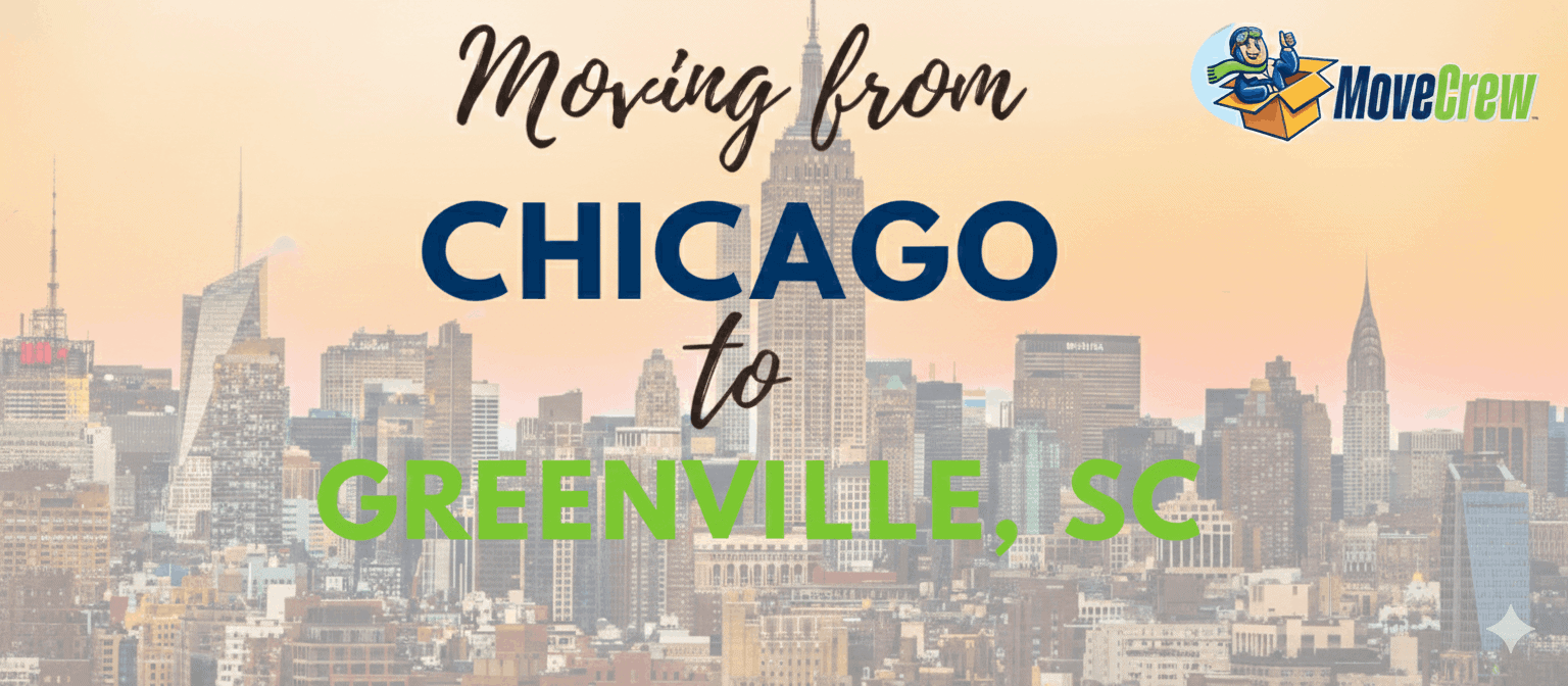 Moving from Chicago to Greenville, SC